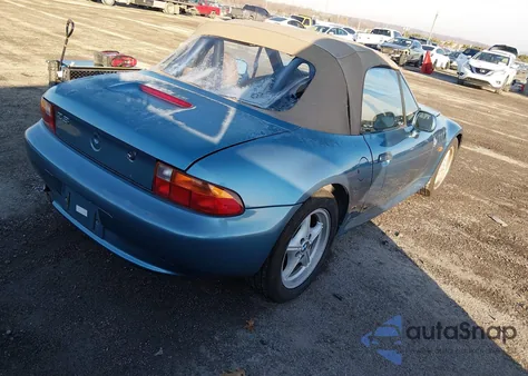 1998 BMW Z3 1.9 z USA, uszkodzony, nr VIN 4USCH7329WLD15332